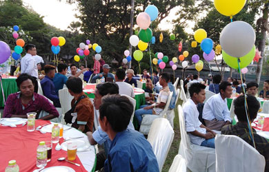 Myanmar Development Engineering Group Staff Party